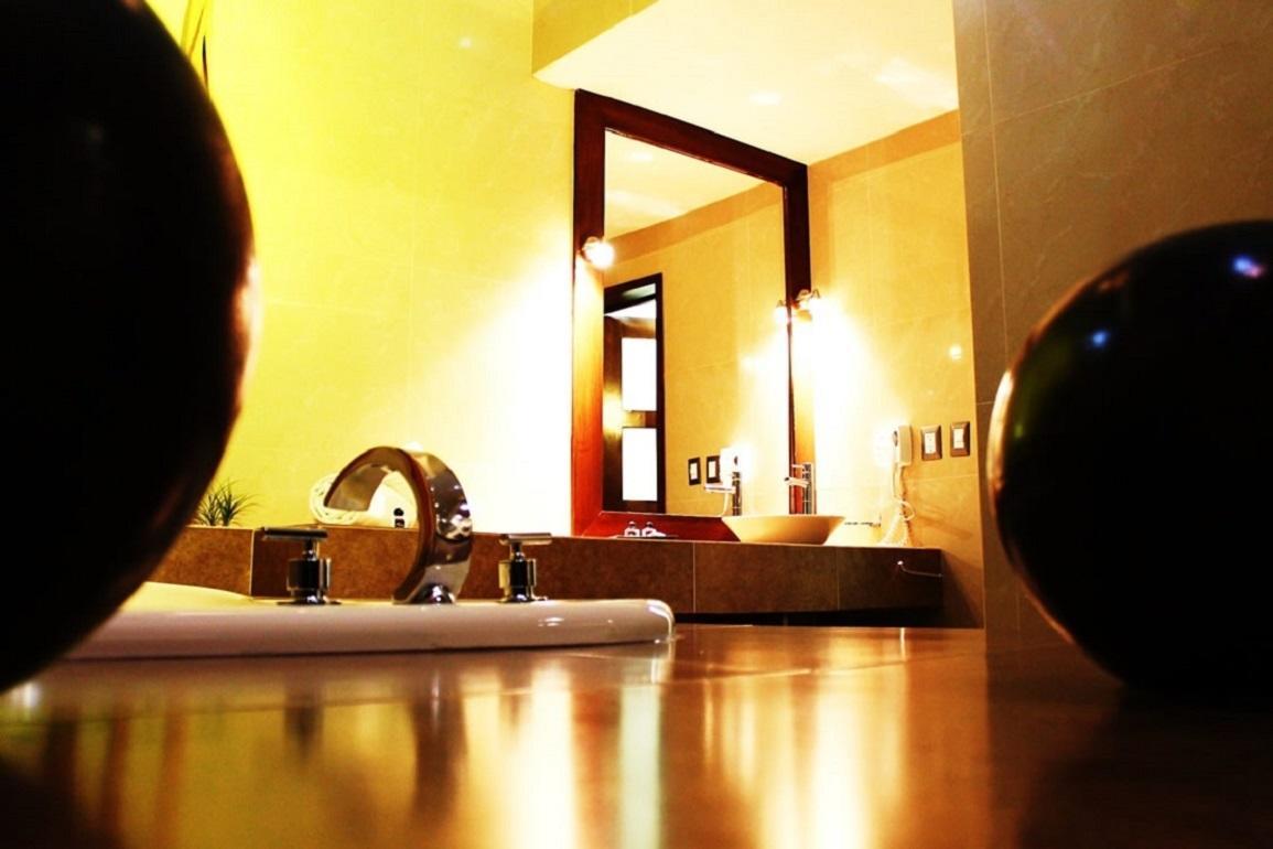Hotel Haru อากวสคาเลียนเทส ภายนอก รูปภาพ